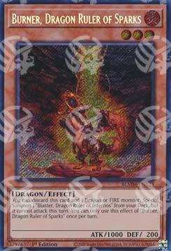Burner, Sovrano delle Scintille - Battaglie della Leggenda: Tumulto di Mostri (Secret Rare) [BLMM-123]