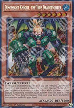 Dinomight Kavaliere, il Vero Dracocombattente - Battaglie della Leggenda: Tumulto di Mostri (Secret Rare) [BLMM-126]