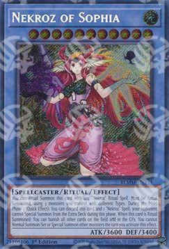 Nekroz di Sophia - Battaglie della Leggenda: Tumulto di Mostri (Secret Rare) [BLMM-134]