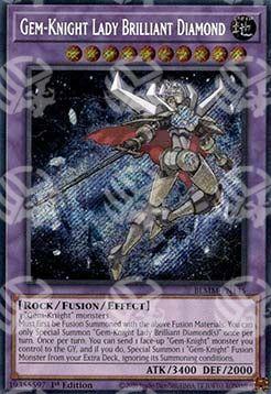 Gem-Knight Lady Brilliant Diamond - Battaglie della Leggenda: Tumulto di Mostri (Secret Rare) [BLMM-145]