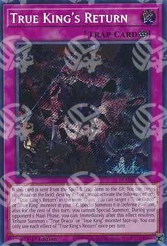 Ritorno del Vero Re - Battaglie della Leggenda: Tumulto di Mostri (Secret Rare) [BLMM-176]