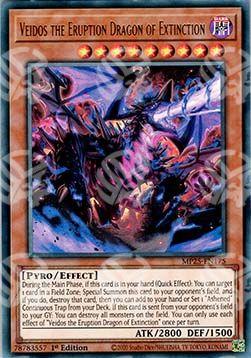 Veidos il Drago Eruzione dell'Estinzione - Tin 2025 Mega-Pack (Ultra Rare) [MP25-175]