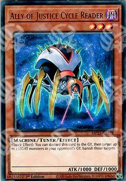 Lettore di Ciclo Alleato della Giustizia - Tin 2025 Mega-Pack (Ultra Rare) [MP25-278]