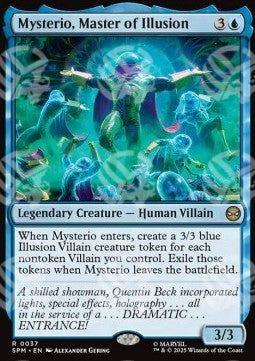 Mysterio, Master of Illusion - Magic: The Gathering | Marvel's Spider-Man (Rare) [SPM-37]