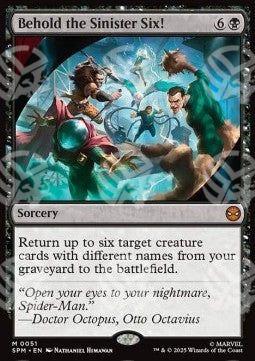 Behold the Sinister Six! - Magic: The Gathering | Marvel's Spider-Man (Mythic) [SPM-51]