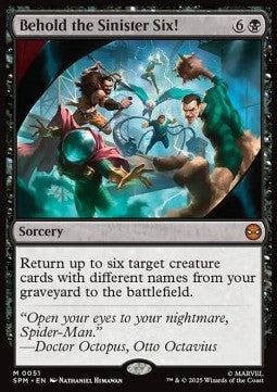 Behold the Sinister Six! - Magic: The Gathering | Marvel's Spider-Man (Mythic) [SPM-51]
