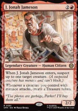J. Jonah Jameson - Magic: The Gathering | Marvel's Spider-Man (Rare) [SPM-81]