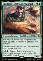 Sandman, Shifting Scoundrel - Magic: The Gathering | Marvel's Spider-Man (Rare) [SPM-112]