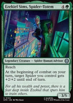 Ezekiel Sims, Spider-Totem - Magic: The Gathering | Marvel's Spider-Man (Uncommon) [SPM-100]