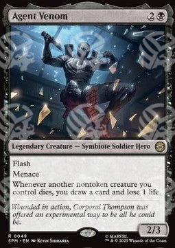 Agent Venom - Magic: The Gathering | Marvel's Spider-Man (Rare) [SPM-49]