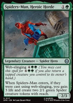 Spiders-Man, Heroic Horde - Magic: The Gathering | Marvel's Spider-Man (Uncommon) [SPM-117]