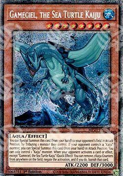 Gameciel, the Sea Turtle Kaiju - Tin 2025 Mega-Pack (Starlight Rare) [MP25-028]