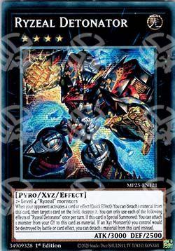 Detonatore Ryzeal - Tin 2025 Mega-Pack (Secret Rare) [MP25-121]