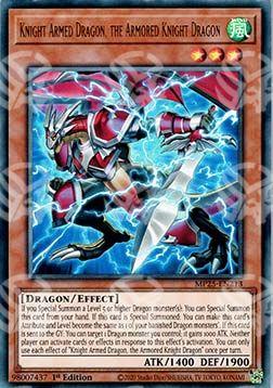 Cavaliere Drago Armato, il Drago Cavaliere Armatura - Tin 2025 Mega-Pack (Ultra Rare) [MP25-213]