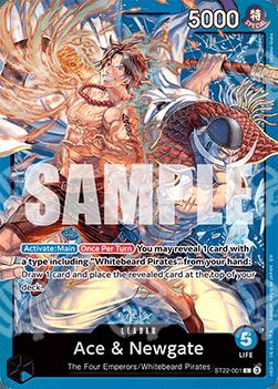 Ace & Newgate (ST22-001) - Starter Deck: EX Ace & Newgate (Leader) [ST-22-001]