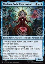 Madame Web, Clairvoyant - Magic: The Gathering | Marvel's Spider-Man (Uncommon) [SPM-36]