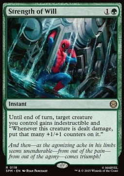 Strength of Will - Magic: The Gathering | Marvel's Spider-Man (Rare) [SPM-118]