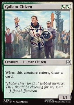 Gallant Citizen - Magic: The Gathering | Marvel's Spider-Man (Common) [SPM-129]