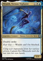 Wraith, Vicious Vigilante - Magic: The Gathering | Marvel's Spider-Man (Uncommon) [SPM-160]