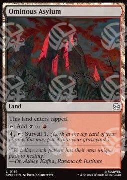 Ominous Asylum - Magic: The Gathering | Marvel's Spider-Man (Common) [SPM-181]