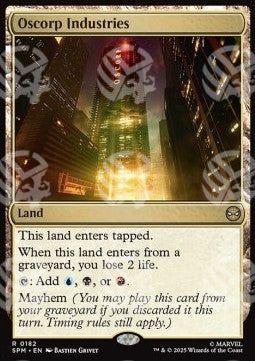 Oscorp Industries - Magic: The Gathering | Marvel's Spider-Man (Rare) [SPM-182]