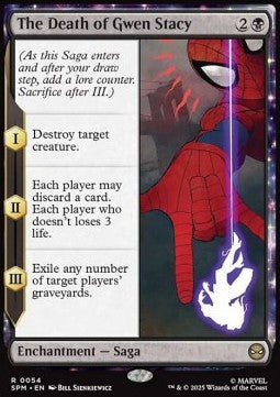 The Death of Gwen Stacy - Magic: The Gathering | Marvel's Spider-Man (Rare) [SPM-54]