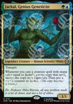 Jackal, Genius Geneticist - Magic: The Gathering | Marvel's Spider-Man (Rare) [SPM-131]