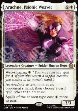 Arachne, Psionic Weaver - Magic: The Gathering | Marvel's Spider-Man (Rare) [SPM-2]