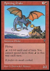 Draghetto Sputafuoco - Visioni (Uncommon)