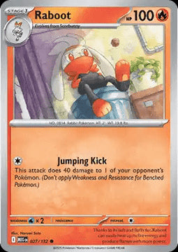 Raboot - Megaevoluzione (Common) [MEG-027]