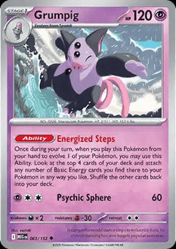 Grumpig - Megaevoluzione (Uncommon) [MEG-063]