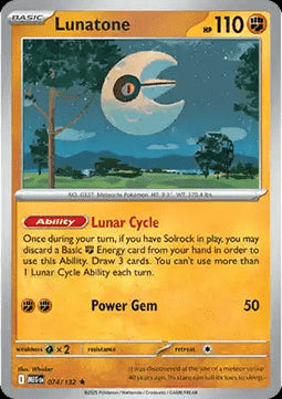 Lunatone - Megaevoluzione (Rare) [MEG-074]
