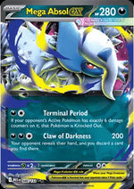 Mega Absol ex - Megaevoluzione (Double Rare) [MEG-086]