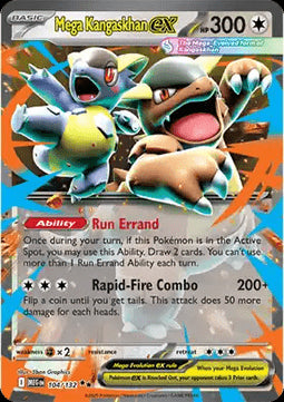 Mega Kangaskhan ex - Megaevoluzione (Double Rare) [MEG-104]