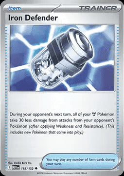 Difensore Ferreo - Megaevoluzione (Uncommon) [MEG-118]