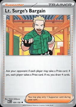 Affare di Lt. Surge - Megaevoluzione (Uncommon) [MEG-120]