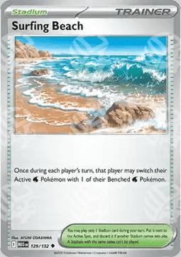 Spiaggia dei Surfisti - Megaevoluzione (Uncommon) [MEG-129]