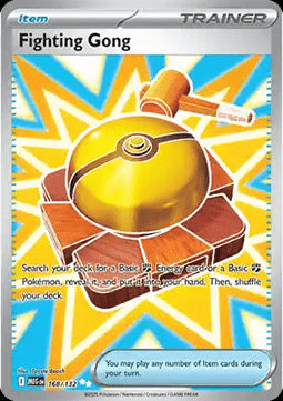 Gong di Lotta - Megaevoluzione (Ultra Rare) [MEG-168]