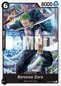 Roronoa Zoro (ST14-013) - The Best Vol.2 (Common) [PRB02-ST14-013]