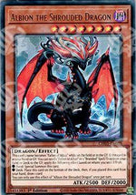 Albion il Drago Ammantato - THE CHRONICLES DECK: The Fallen & The Virtuous (All-Foil Edition) (Ultra Rare) [CH01-005]