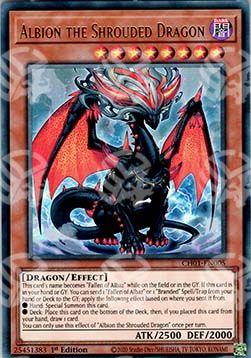 Albion il Drago Ammantato - THE CHRONICLES DECK: The Fallen & The Virtuous (All-Foil Edition) (Ultra Rare) [CH01-005]