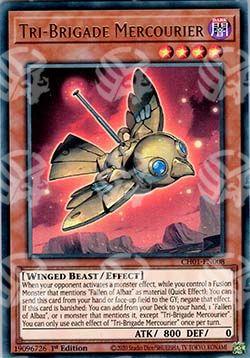 Tri-Brigata Mercourier - THE CHRONICLES DECK: The Fallen & The Virtuous (All-Foil Edition) (Ultra Rare) [CH01-008]