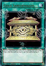 Sarcofago d'Oro - THE CHRONICLES DECK: The Fallen & The Virtuous (All-Foil Edition) (Ultra Rare) [CH01-032]