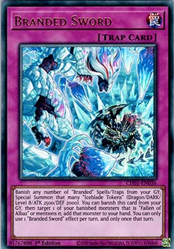 Spada Marchiata - THE CHRONICLES DECK: The Fallen & The Virtuous (All-Foil Edition) (Ultra Rare) [CH01-036]