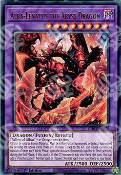 Alba-Lenatus il Drago Abisso - THE CHRONICLES DECK: The Fallen & The Virtuous (All-Foil Edition) (Ultra Rare) [CH01-045]
