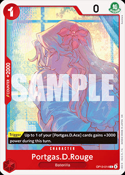 Portgas.D.Rouge (OP13-014) - Carrying on his Will (Common) [OP13-014]