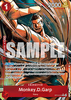Monkey.D.Garp (OP13-016) - Carrying on his Will (Alternate Art) [OP13-016]