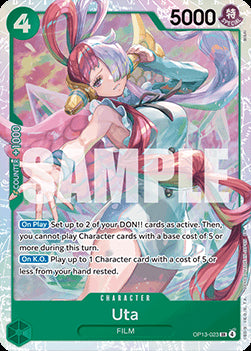 Uta (OP13-023) - Carrying on his Will (Super Rare) [OP13-023]