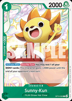 Sunny-Kun (OP13-026) - Carrying on his Will (Common) [OP13-026]