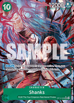 Shanks (OP13-028) - Carrying on his Will (Alternate Art) [OP13-028]